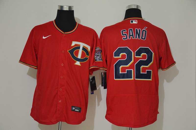 Twins 22 Miguel Sano Red 2020 Nike Cool Base Jersey,We sell and wholesale Twins 22 Miguel Sano Red 2020 Nike Cool Base Jersey on line form chian!
